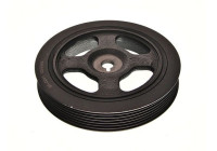Belt pulley, crankshaft
