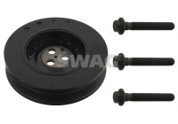 Belt pulley, crankshaft
