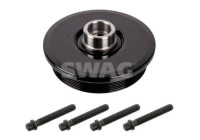 Belt pulley, crankshaft
