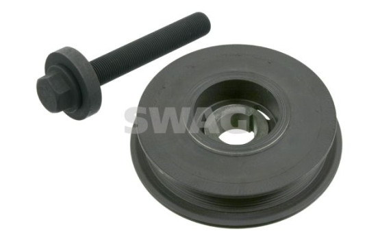 Belt pulley, crankshaft