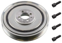 Belt pulley, crankshaft