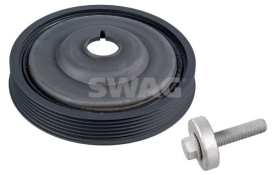 Belt pulley, crankshaft