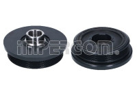 Belt pulley, crankshaft