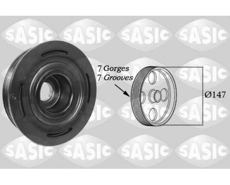 Belt Pulley, crankshaft