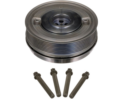 Belt pulley, crankshaft