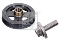 Belt pulley, crankshaft