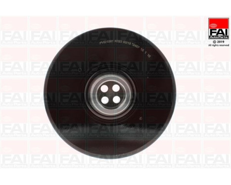 Belt pulley, crankshaft