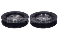 Belt pulley, crankshaft