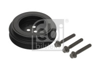 Belt pulley, crankshaft