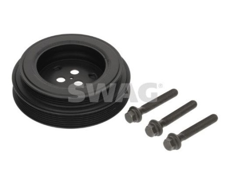 Belt pulley, crankshaft