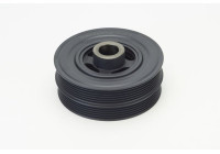 Belt pulley, crankshaft