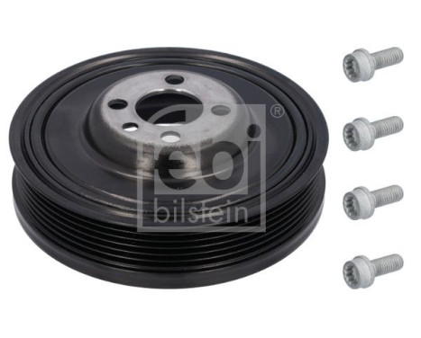 Belt pulley, crankshaft