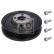 Belt pulley, crankshaft