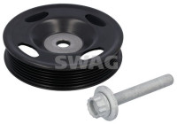Belt pulley, crankshaft
