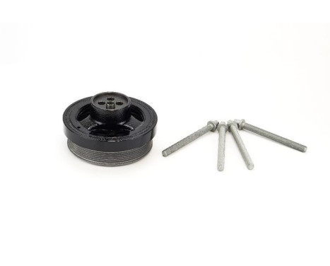 Belt pulley, crankshaft