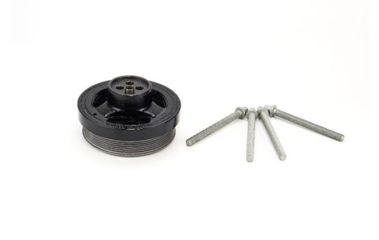 Belt pulley, crankshaft