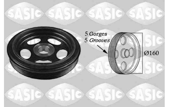 Belt Pulley, crankshaft