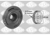 Belt Pulley, crankshaft