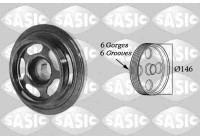 Belt Pulley, crankshaft