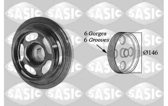 Belt Pulley, crankshaft