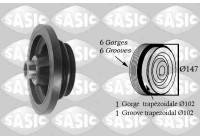 Belt Pulley, crankshaft