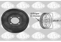 Belt Pulley, crankshaft