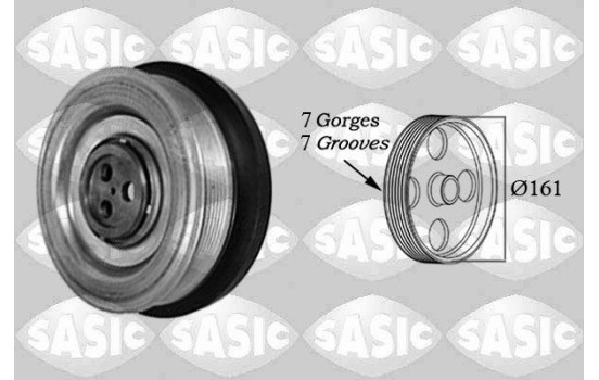 Belt Pulley, crankshaft