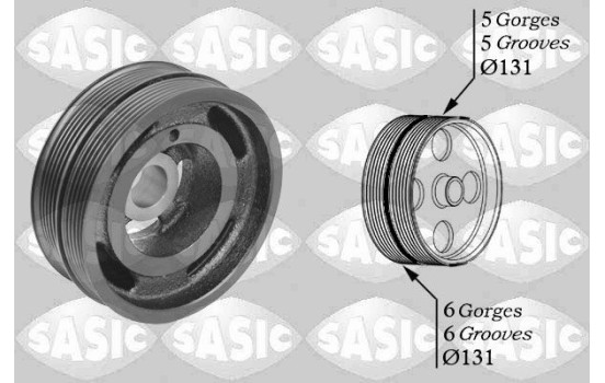 Belt Pulley, crankshaft