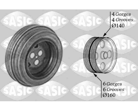 Belt Pulley, crankshaft