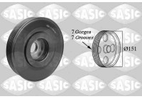 Belt Pulley, crankshaft