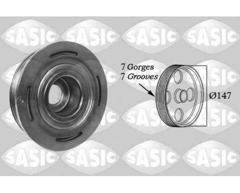 Belt Pulley, crankshaft