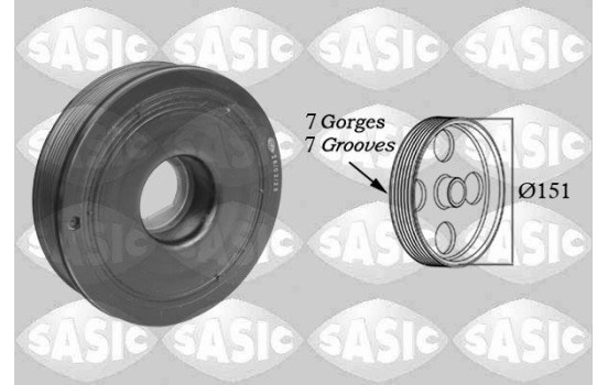 Belt Pulley, crankshaft
