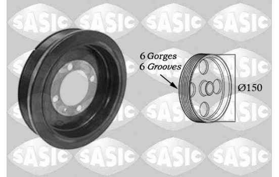 Belt Pulley, crankshaft