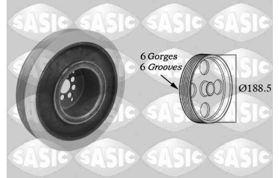 Belt Pulley, crankshaft