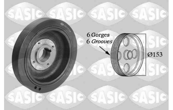 Belt Pulley, crankshaft