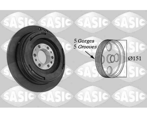 Belt Pulley, crankshaft