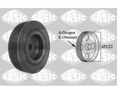 Belt Pulley, crankshaft