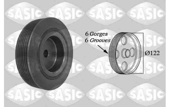 Belt Pulley, crankshaft