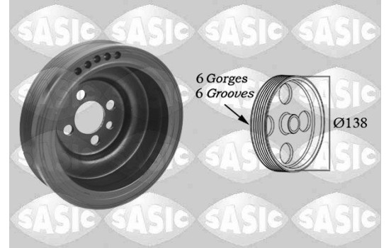 Belt Pulley, crankshaft