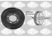 Belt Pulley, crankshaft