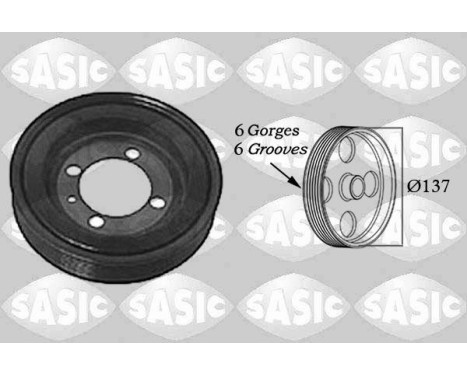 Belt Pulley, crankshaft