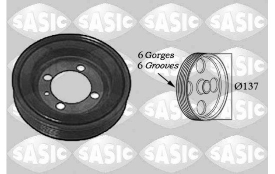 Belt Pulley, crankshaft