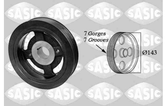 Belt Pulley, crankshaft