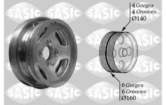 Belt Pulley, crankshaft