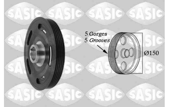 Belt Pulley, crankshaft