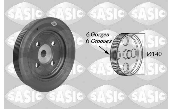 Belt Pulley, crankshaft