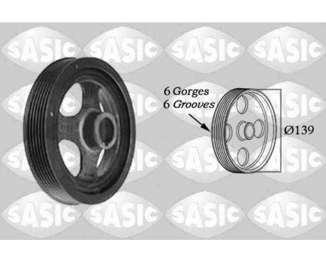 Belt Pulley, crankshaft
