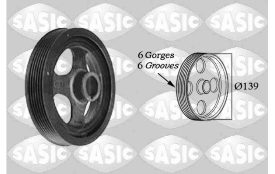 Belt Pulley, crankshaft