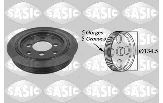 Belt Pulley, crankshaft