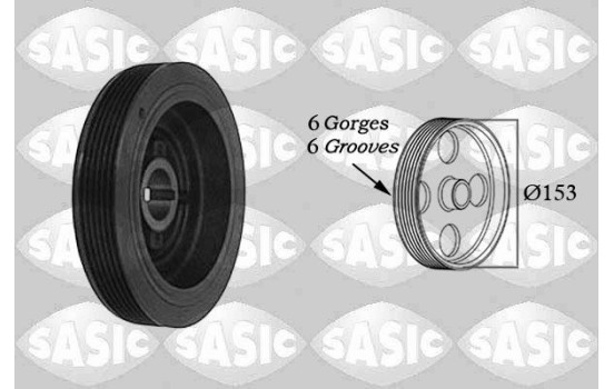 Belt Pulley, crankshaft